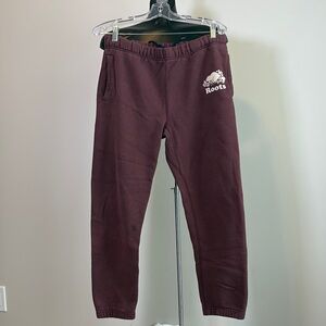 Roots Burgundy Sweatpants